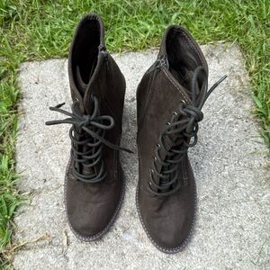 Madden Girl Dark Brown Ankle Boots